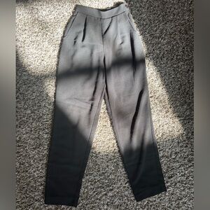 American Apparel Black Elastic Waist Pants
